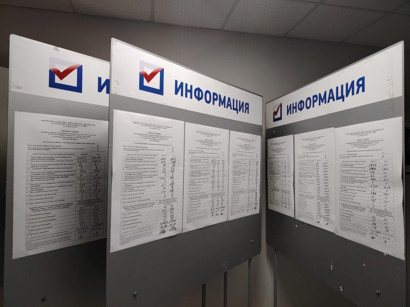 Подведены итоги выборов в Совет депутатов ЗАТО г. Железногорск седьмого созыва. Явка избирателей на выборах составила 24,03%. 
