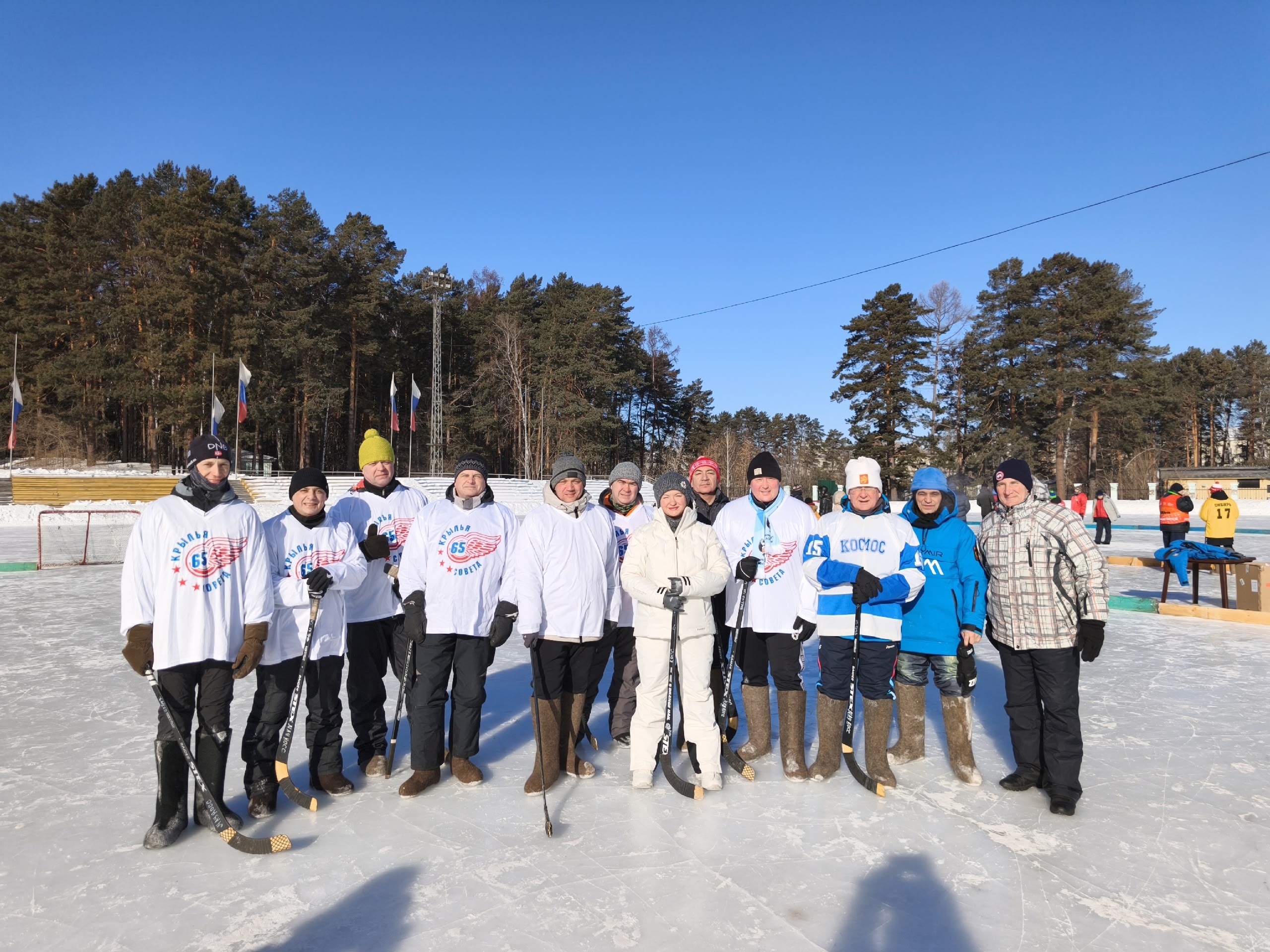 Турнир «Хоккей в валенках» - традиционное состязание ко Дню защитника Отечества прошло в 14-й раз.